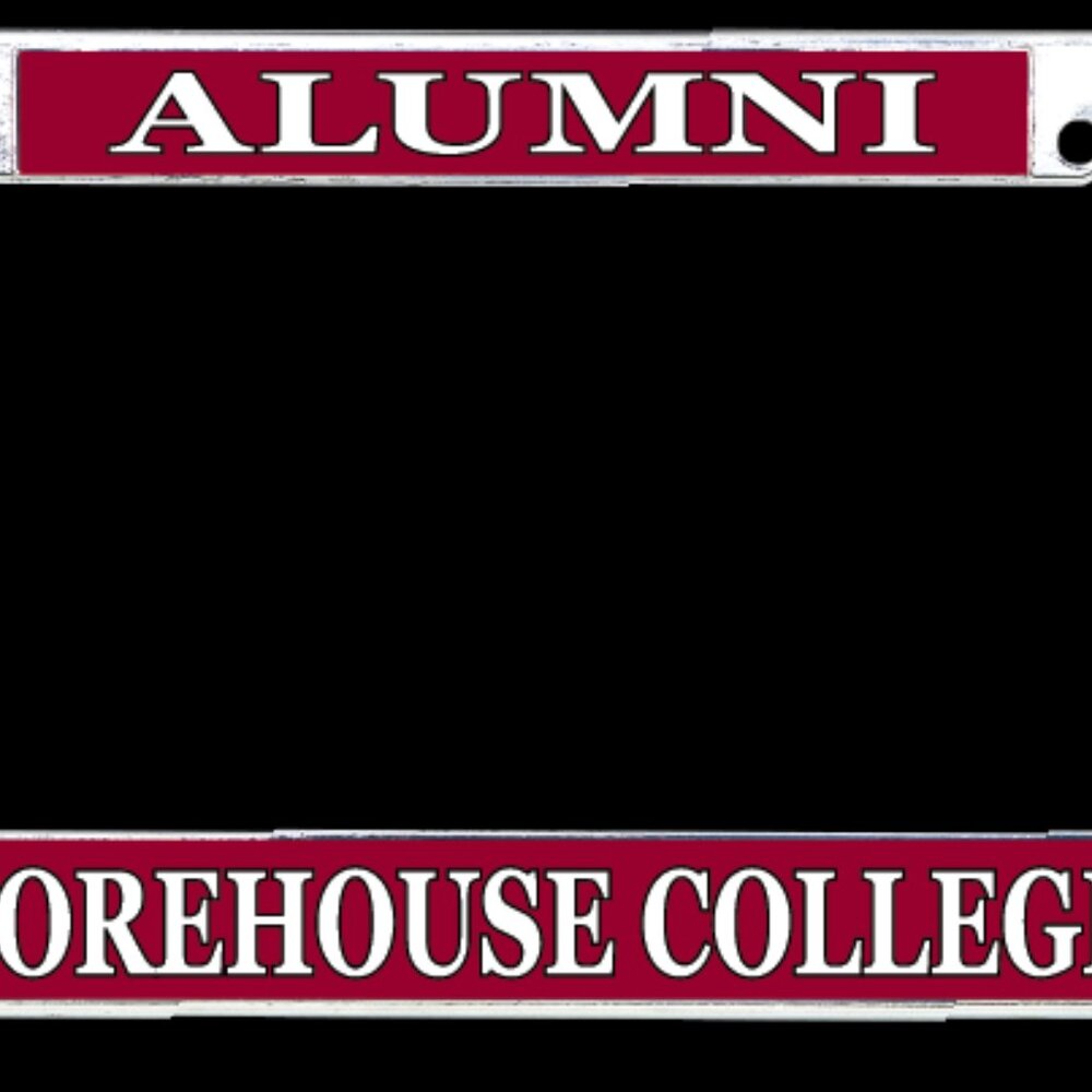 Morehouse College Alumni Metal License Plate Frame (Officially Licensed Product)